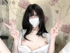 白虎Cos口罩妹子@Pudding私拍尺度合集